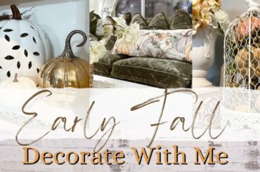 FALL DECORATE WITH ME 2021 ~ FALL DECORATING IDEAS ~ FALL HOME DECOR ~ Monica Rose