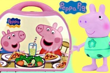 Peppa Pig Cooking Mini Pizza Shop Pizzeria Chef Set Carry Case