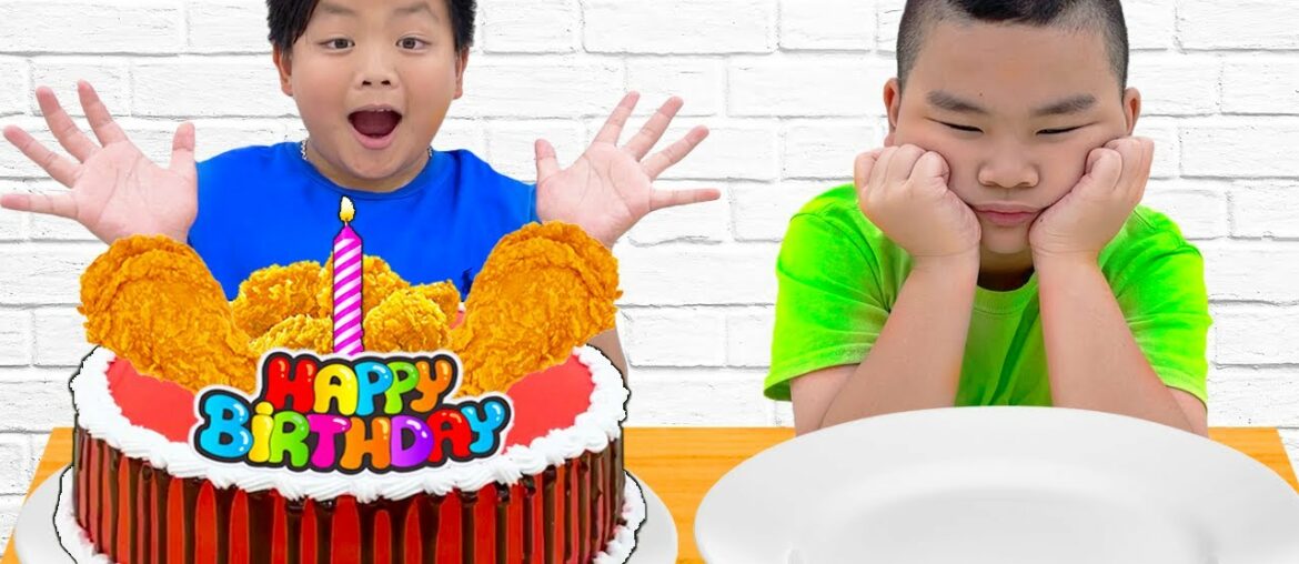 Alex Surprises Lyndon with a Birthday Cake for His Surprise Happy Birthday Party Alex Surprises Lyndon with a Birthday Cake for His Surprise Happy Birthday Party