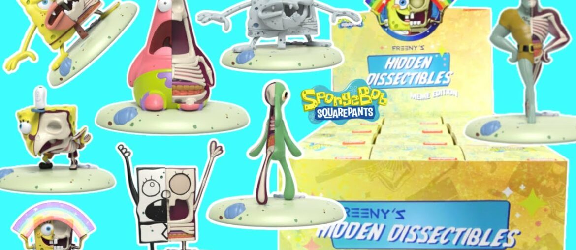 Spongebob Squarepants Hidden Dissectibles Meme Edition Unboxing