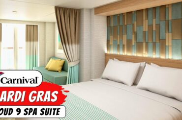 Carnival Mardi Gras | Cloud 9 Spa Suite Full Walkthrough Tour & Review 4K