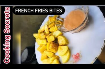 French Fries Snacks | Recipe By Cooking Secrets | Potato Bites Recipe