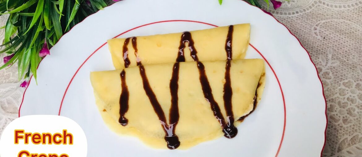 How to make Crepes | French Crepe Recipe | Easy Breakfast Recipe |
