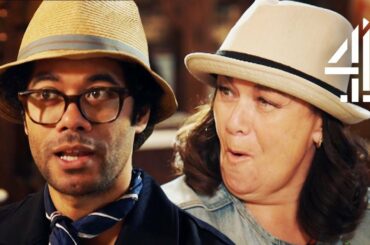 “You’re Watching Me Flirting” Richard Ayoade & Dawn French’s 14 Course Meal & 5 Drinks! | Travel Man