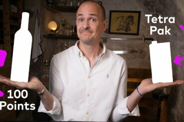 MASTER of WINE RATES 100 PARKER Point Wine & TETRA PAK Wine