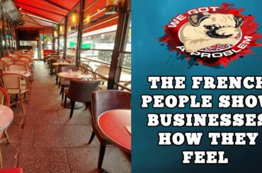 The French Boycotting Businesses Implementing Medical Passport By Eating Outside Them Is Great