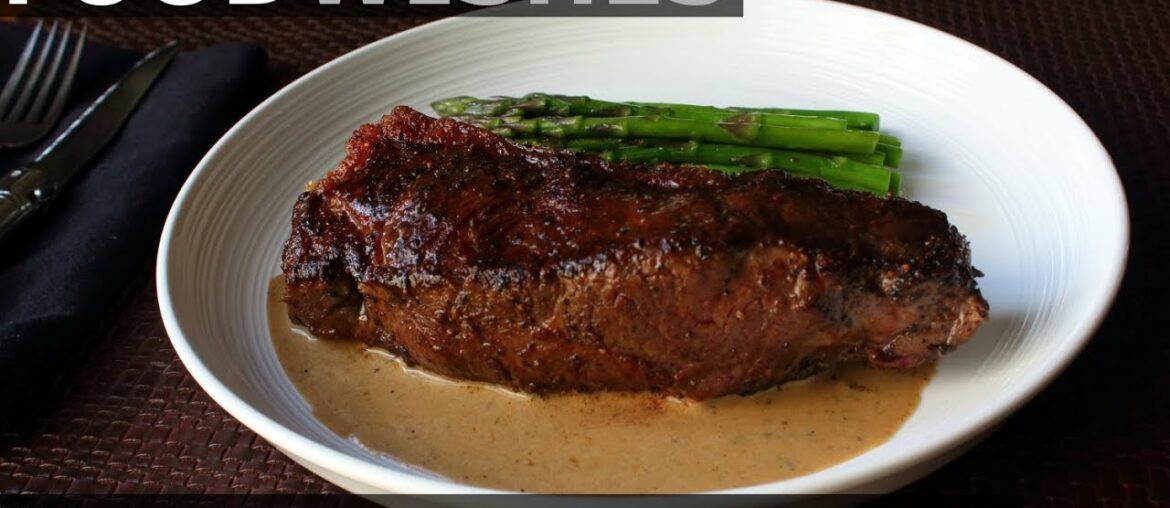 Bourbon Pepper Pan Sauce - Food Wishes