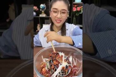 Spicy  Garlic Butter French Fries, Fried Food Mukbang Asmr 6903422142499540230