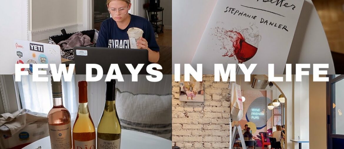 FEW DAYS IN MY LIFE: Trader Joe's Wine Store, New Book, Hurricane Day & More! | Hannah Grace