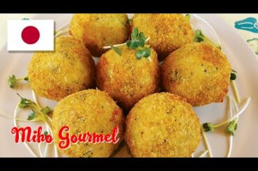 Potato and Edamame Doughnuts