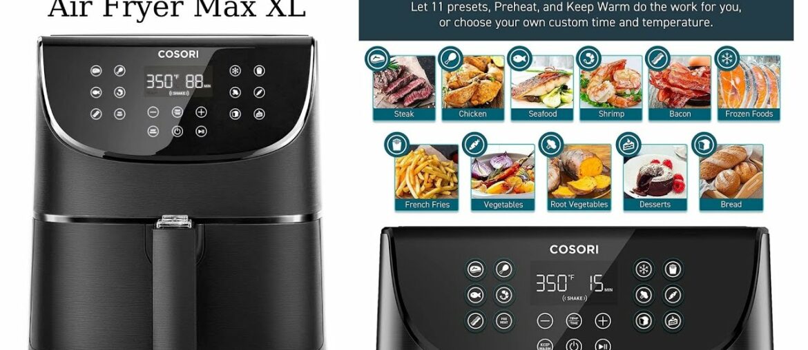 Introducing COSORI Air Fryer Max XLHow to Use Your Cosori Air Fryer