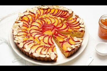 Delicious French Classic Plum & Frangipane Tart Recipe
