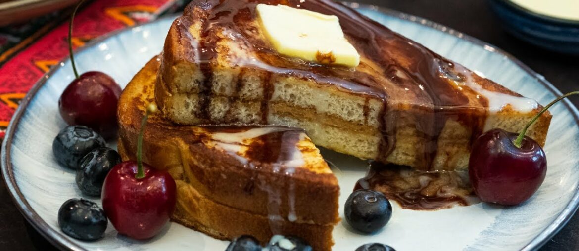 HK Style French Toast Recipe (5-Min Breakfast) HK Style French Toast Recipe (5-Min Breakfast)