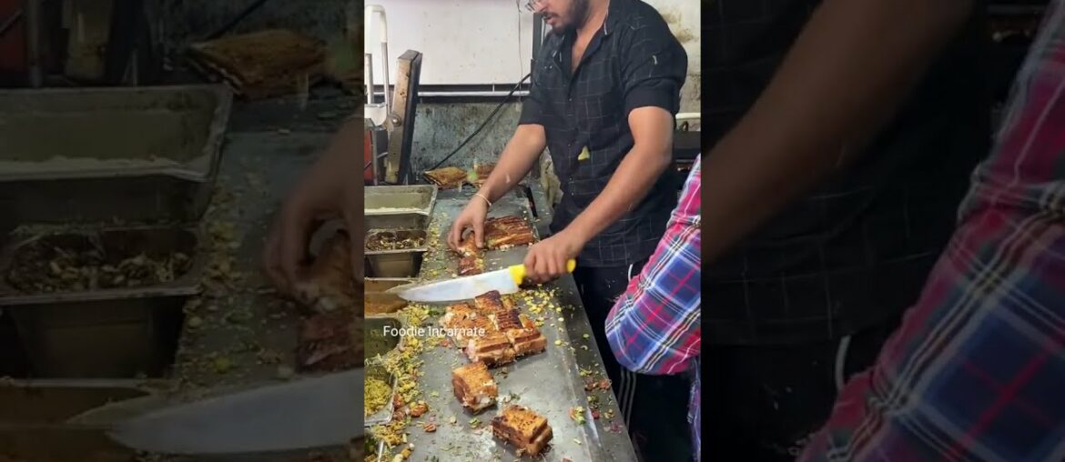 India's Busiest Sandwich Shop | #streetfood #sandwich #indore #indianfood #shorts
