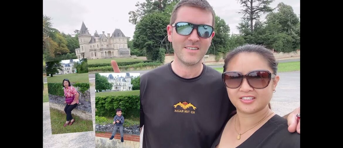 JALAN2 DI KAMPUNG DI ANGOULEME ,FRANCE DAN LADANG ANGGUR DAN KILANG MARTELL & CO