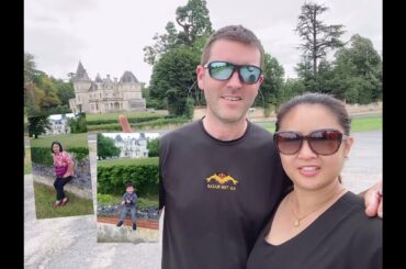 JALAN2 DI KAMPUNG DI ANGOULEME ,FRANCE DAN LADANG ANGGUR DAN KILANG MARTELL & CO