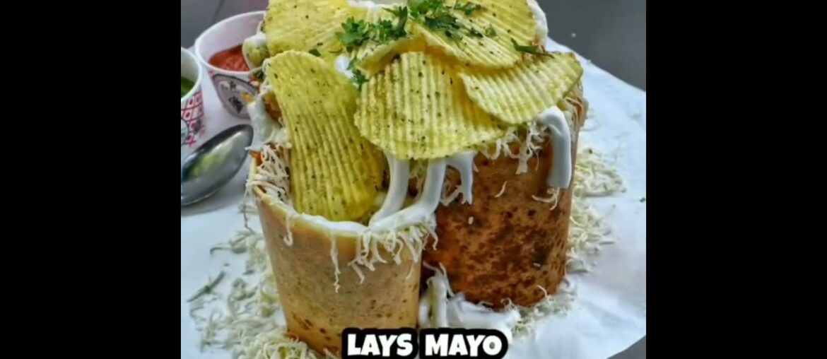 Lays Mayo Cheese Dosa || Mumbai Street Food #shorts Lays Mayo Cheese Dosa || Mumbai Street Food #shorts