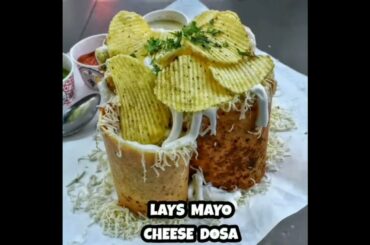 Lays Mayo Cheese Dosa  ||  Mumbai Street Food   #shorts