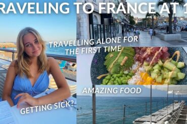 TRAVELING TO FRANCE ALONE AT 18 PT 1 (I got sick?)