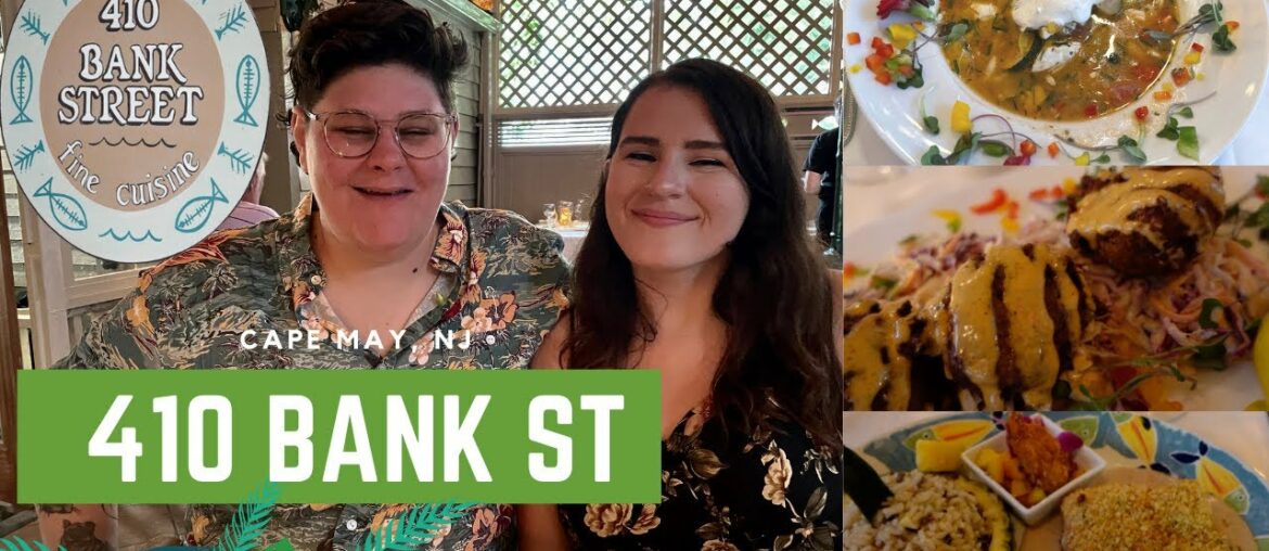 Dinner at 410 Bank St. | Cape May NJ | AMAZING MEAL!