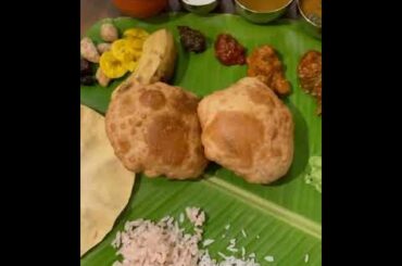 South Indian Food Thali #shorts by VR Foodie