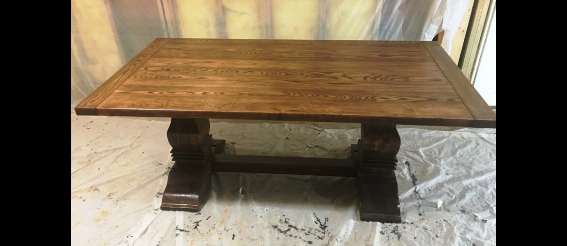"Savannah" French Pedestal Dining Table