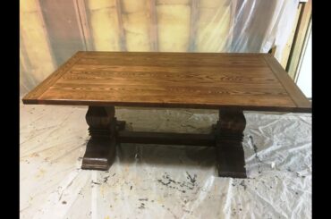 "Savannah" French Pedestal Dining Table