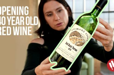 Opening 40 Year Old Wine | Wine Folly