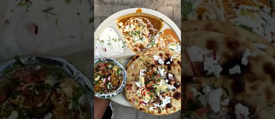 Chur Chur naan Most crunchy naan Delhi street food #shortvideo Chur Chur naan Most crunchy naan Delhi street food #shortvideo