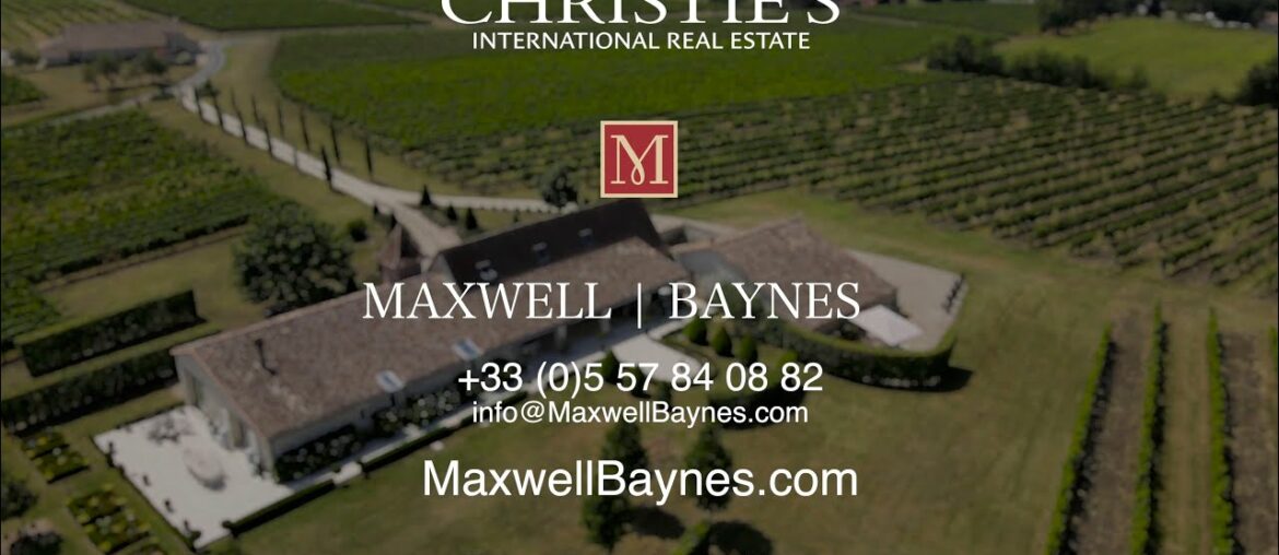 Beautiful property and estate with vineyard for sale near Bergerac, France. Maxwell-Baynes AM1013