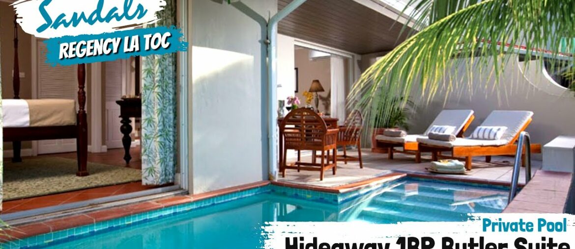 Honeymoon Hideaway One Bedroom Butler Suite (BH) | Sandals La Toc, St Lucia | Full Tour & Review 4K Honeymoon Hideaway One Bedroom Butler Suite (BH) | Sandals La Toc, St Lucia | Full Tour & Review 4K