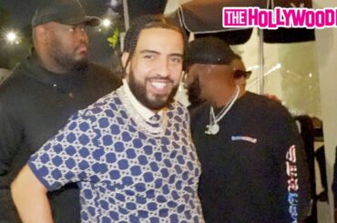 French Montana Speaks On The Kanye West & Drake Beef After The Release Of Donda At Catch LA In WeHo