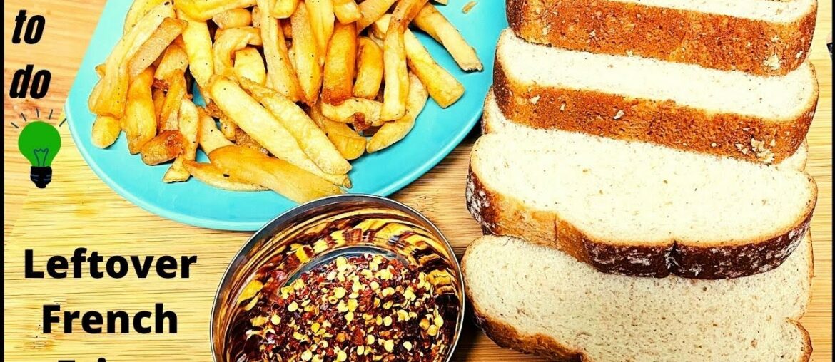 Leftover Recipe | French Fries Recipe | Potatos Recipe | Leftover French fries Recipe in 10 minutes