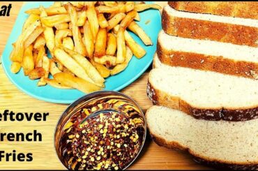 Leftover Recipe | French Fries Recipe | Potatos Recipe | Leftover French fries Recipe in 10 minutes