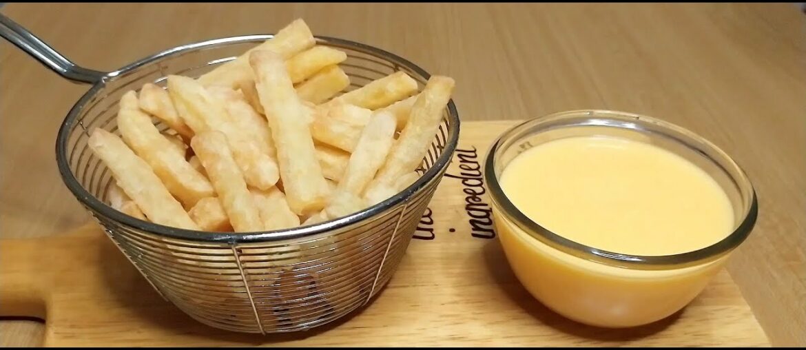 Crispy French Fries + Cheese Sauce Recipe ASMR by Vanilla Day Crispy French Fries + Cheese Sauce Recipe ASMR by Vanilla Day