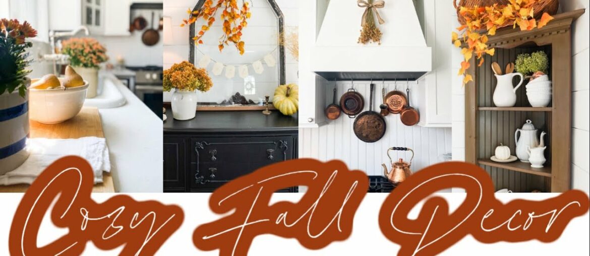 Fall Decorate with me 2021 | Cozy Cottage Ideas for Fall | Fall Kitchen Decor Fall Decorate with me 2021 | Cozy Cottage Ideas for Fall | Fall Kitchen Decor