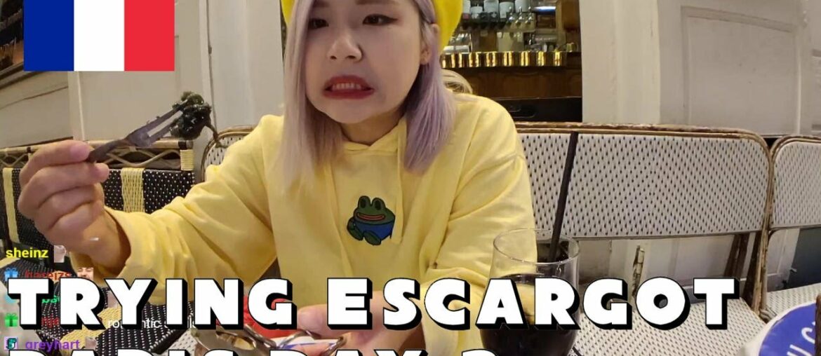 [Sept 1st, '21] Trying french food, escargot - IRL in Paris