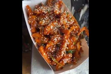 Chilli Potato Making Easy Video   Chilli Potato   Indian Street Food #Shorts