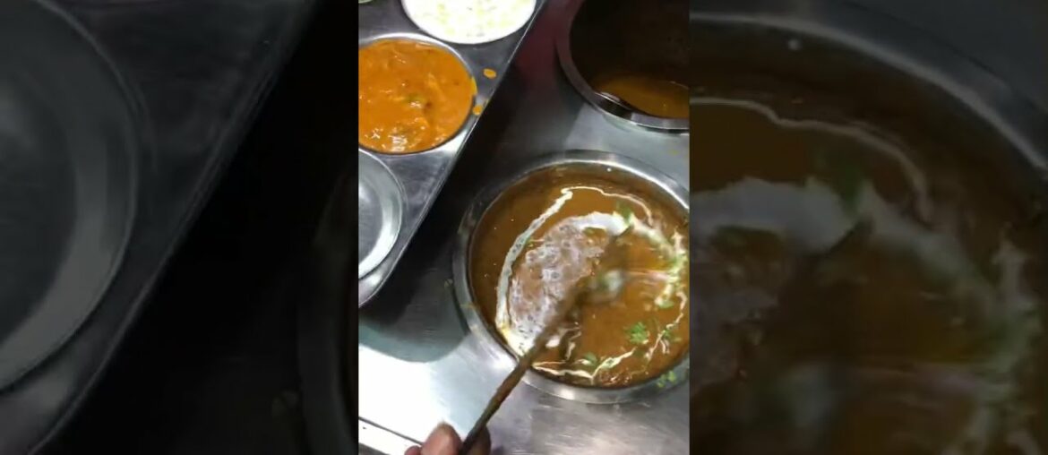 North Indian Thali   Dhaba Style   Veg   Food wackadoos #shorts #ytshorts #delhifood