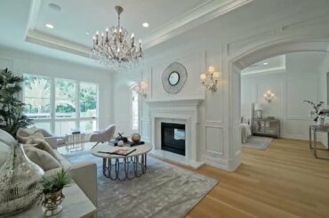 Inside A $10,990,000 French Mansion in North Arcadia with beautiful landscaping#Shorts