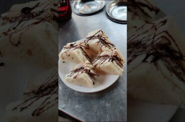 Nutella Ice Cream Sandwich ! Indian Street Food #Shorts