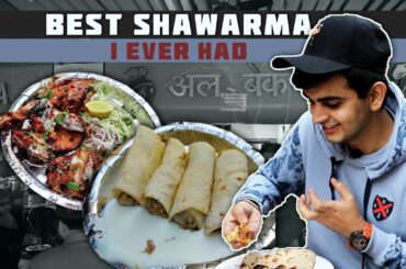 The Best Chicken Shawarma in Delhi at Al Bake, New Friends Colony