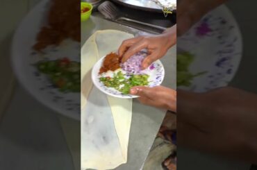 Famous Chicken Mughlai Parantha Rs  95   Only #kolkatafood #shorts