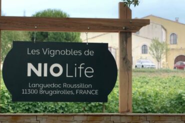 NIO now has an exclusive vineyard in France