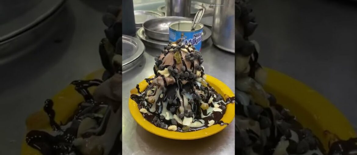 Death By Chocolate Ice Dish Super Delicious Indian Street Food #Shorts Death By Chocolate Ice Dish Super Delicious Indian Street Food #Shorts
