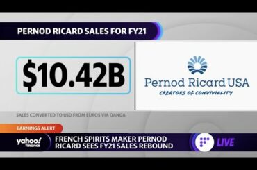 French spirits maker Pernod Ricard sees FY21 sales rebound