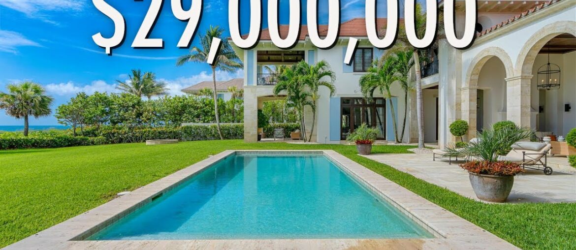 TOURING A $29,000,000 OCEANFRONT MEGA MANSION W/ TENNIS COURT, 2 POOLS, GUEST COTTAGE, AND 5 ACRES! TOURING A $29,000,000 OCEANFRONT MEGA MANSION W/ TENNIS COURT, 2 POOLS, GUEST COTTAGE, AND 5 ACRES!