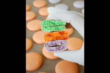 Yummy Galaxy Macarons Ideas- How to make French Macarons #short #desserts #recipe #soyummy #sotasty