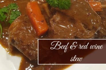 Beef and red wine Stew-Beef Bourguignon- The best stew on earth by chef David