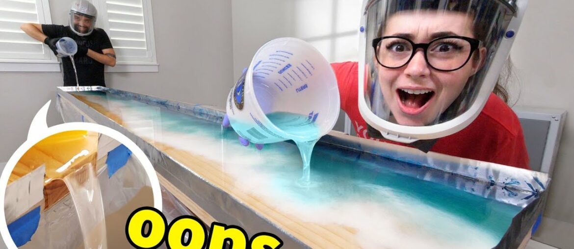 Massive Resin Counter w/ Heart Rate Monitors (and our BIG mistake)